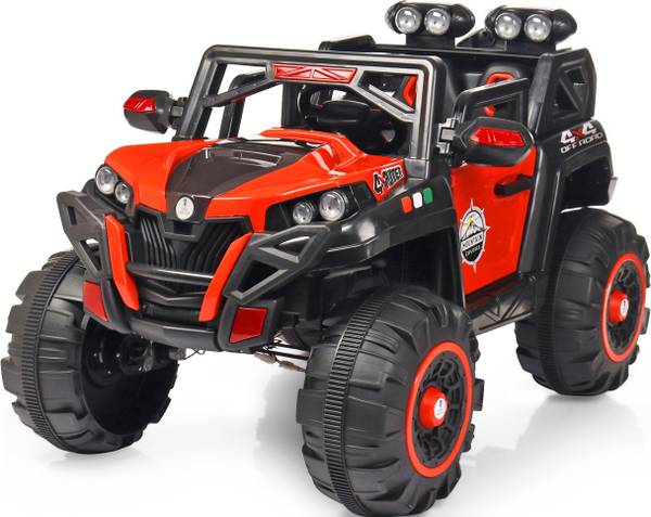 Wishmaster 4x4 Big Size 2188 Car Dual Mode Driving Remote + Manual Drive Car For Kids Jeep Battery Operated Ride On