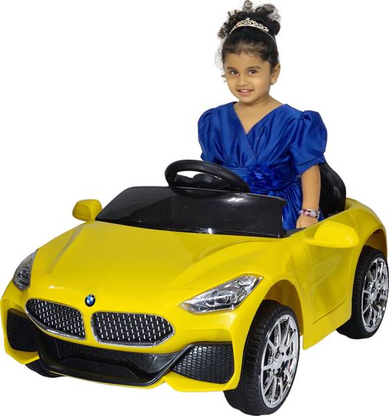 Toyify Kids Driving Electric Car With Remote Control + Manual Drive | Music Player Car Battery Operated Ride On