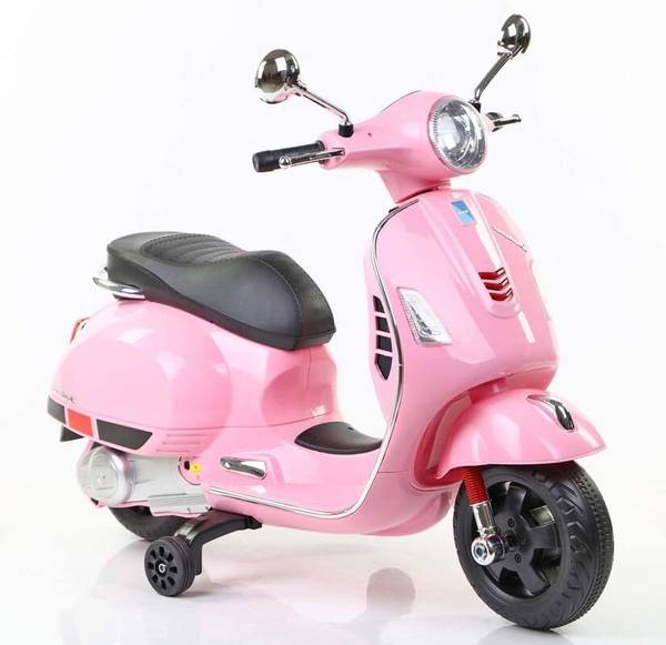 letzride Vespa electric scooter for kids 1 to 5 years Scooter Battery Operated Ride On