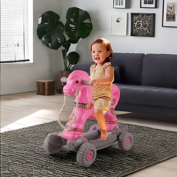 toyprofessor 2 in 1 baby horse rider for kids Rideon & Rocker Rideons & Wagons Non Battery Operated Ride On