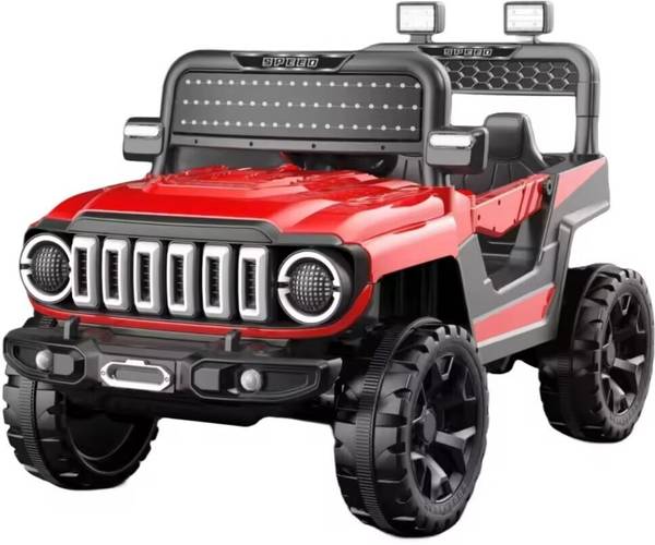 PP INFINITY Kids THAR 12V Electric Ride On Jeep For Kids With Remote Control, Music 1-5 Yrs Jeep Battery Operated Ride On