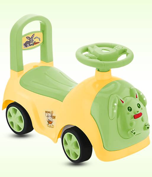 Miss & Chief Baby Bunny Rideon Car with Music, for kids 8months+, upto 20kg Rideons & Wagons Battery Operated Ride On