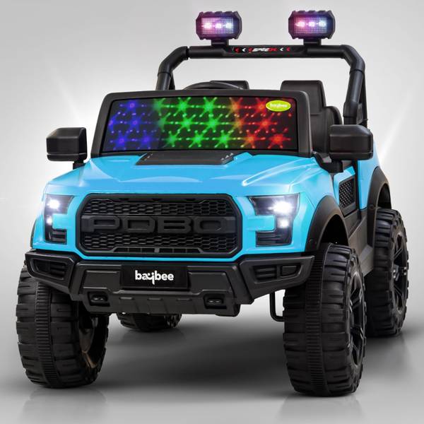 baybee Bronco Rechargeable Jeep for Kids, Ride on Toy Kids Car with Bluetooth, Music Jeep Battery Operated Ride On