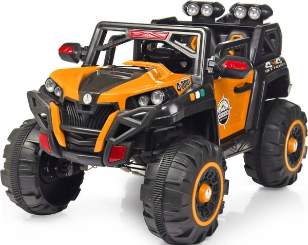 Wishmaster 4x4 Big Size 2188 Dual Mode Driving Remote + Manual Drive Car For Kids Jeep Battery Operated Ride On