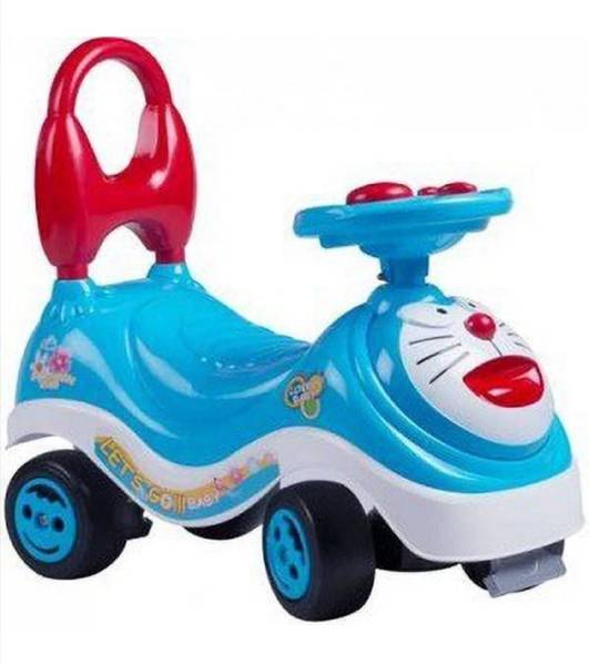 oh baby OH BABY Doraemon Magic CAR & Frog Scooter & Push Tricycle & Bicycle & Cycle Car Battery Operated Ride On
