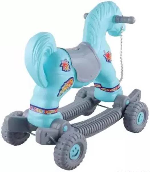 Myhoodwink Multicolor Pony Horse Rideons & Wagons Non Battery Operated Ride On Rideons & Wagons Non Battery Operated Ride On