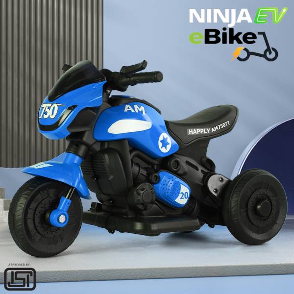 Pandaoriginals ninja ev tricycle Ninja Ev With Music And Lights, Forward and Backward Gear, Built in MP3 player Tricycle
