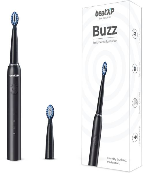 beatXP Buzz Sonic Electric Toothbrush for Adults | 3 Smart Modes Electric Toothbrush