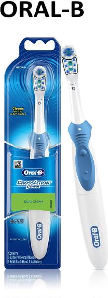 Oral-B CROSS ACTION POWER DUAL CLEAN PACK OF 1 Electric Toothbrush