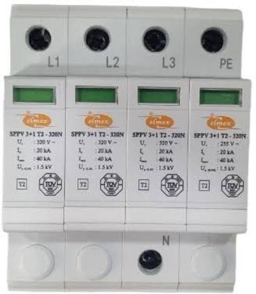 ELMEX 3 Phase AC SPD SPPV 3+1 T2- 320 N MCB