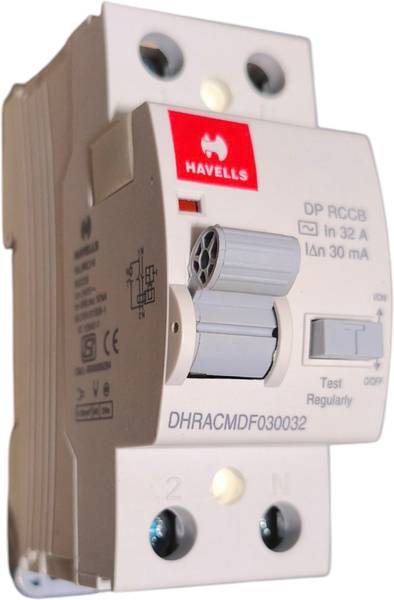 HAVELLS EURO II 32A 30mA RCCB DHRACMDF3032P MCB