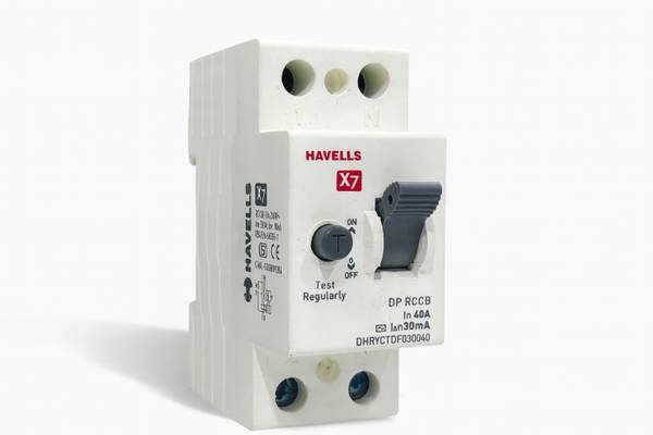 HAVELLS X7 RCCB Shock protector 40A 30mA MCB