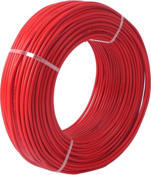 FINENLY Heavy 2.5 mm Copper Multi strand house wire PVC ELECTRICAL Wiring (Gauge 10no.) 2.5 sq/mm Red 90 m Wire