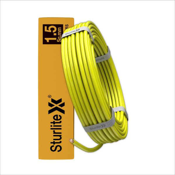 Sturlite PVC 1.5 sq/mm Yellow 45 m Wire
