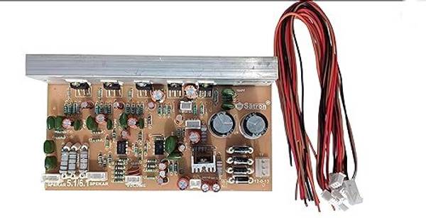 RS SATRON 5.1 Stereo Home Theater Audio Amplifier Board 150Watt with Connector TDA(2030) Automotive Electronic Hobby Kit