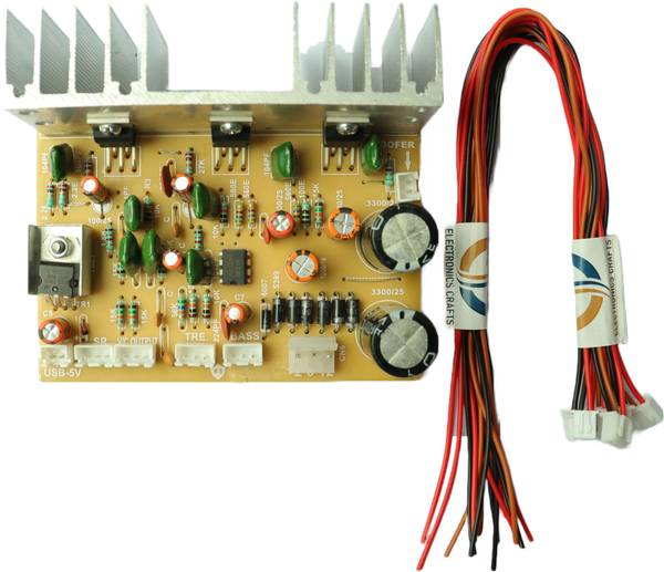 Electronics Crafts 2.1 TDA 2030 home theatre amplifier Circuit Sound Recorder and Sound Circuit Electronic Hobby Kit