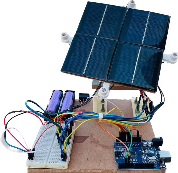 Mechanic37 Solar Tracker System Dual Axis Final Year Project Educational Electronic Hobby Kit