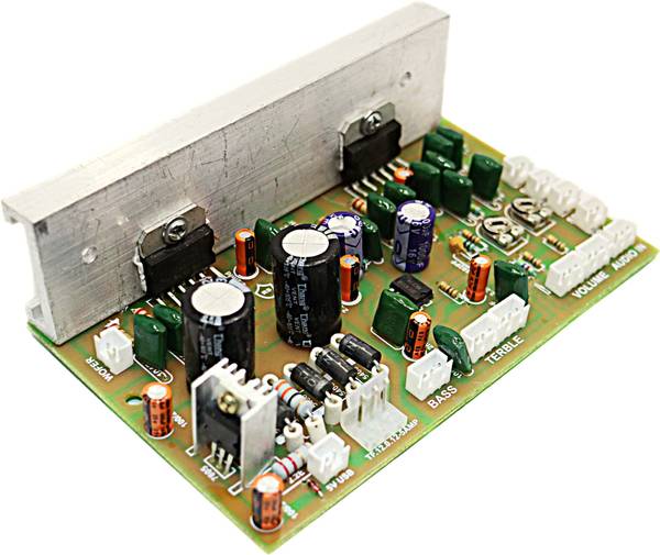 Electronics Crafts TDA7265 dual IC 4.1 HomeTheater Tower Amplifier 200W Board with connecting wire Electronic Components Electronic Hobby Kit