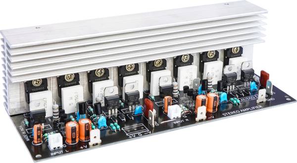 AUDIO LITE 150+150 Watt RMS Stereo Amplifier Board Using 2SC5198 + 2SA1941 Sound Recorder and Sound Circuit Electronic Hobby Kit