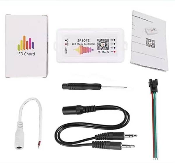 Octava SP107E Bluetooth LED Music Controller for Pixel LED Strip Micro ...
