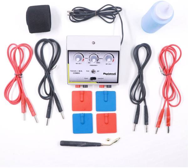 Physiotrack Combination Therapy TENS+MS Mini Electrotherapy Device Physiotherapy Machine With One year warranty Physiotherapy Equipment Electrotherapy...