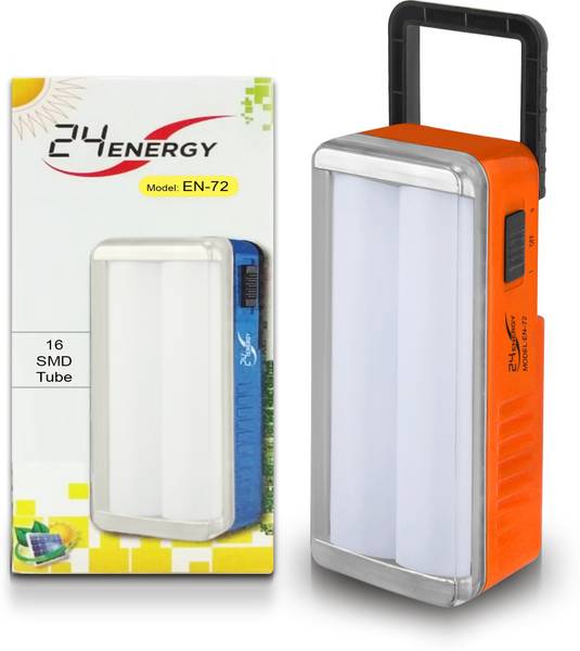 24 ENERGY Two Tube Rechargeable emergency Light & Android Charger Support 6 hrs Lantern Emergency Light