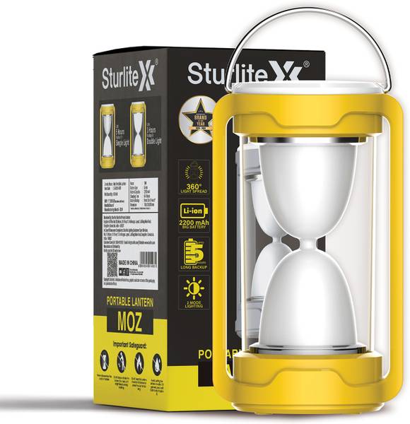 Sturlite Moz 18W LED Portable|2200mAh Rechargeable Li-ion Battery 5 hrs Lantern Emergency Light