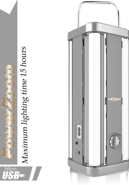 Pick Ur Needs 4 Side Tube 2 Mode Extra High Bright Tube Solar Charging Support Mobile Charging 8 hrs Lantern Emergency Light