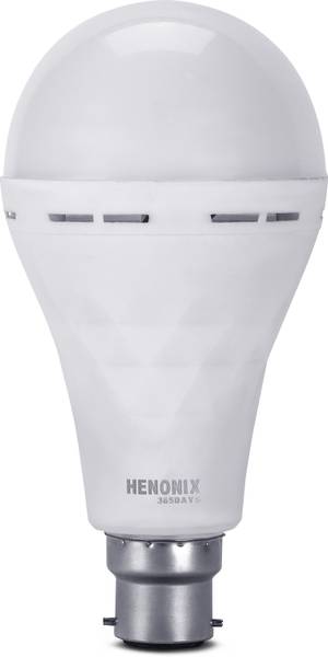 HENONIX 12 W Round B22 Inverter 4 hrs Bulb Emergency Light