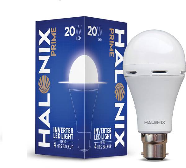 HALONIX 20W Inverter rechargeable emergency led bulb 4 hrs Bulb Emergency Light