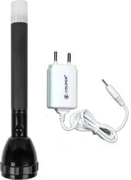 Zeno volt RECHARGEABLE TORCH TWO IN ONE FLASH LIGHT WITH BACK LIGHT Torch 6 hrs Torch Emergency Light