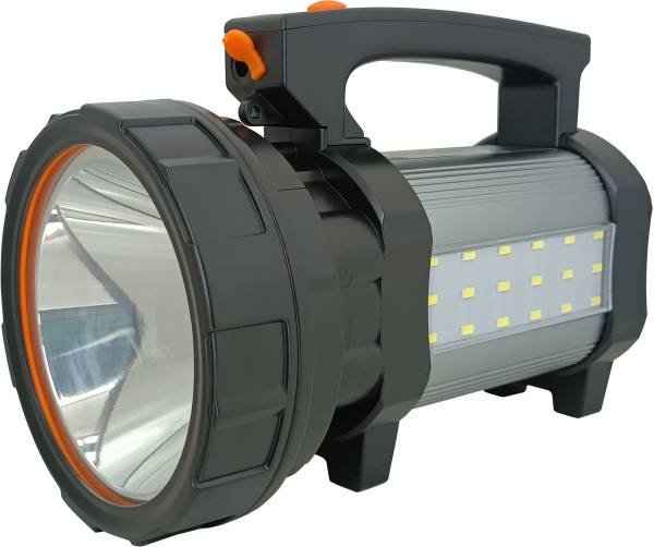 MNT Sales 120 W Water Proof Torch With ,2 Km Long Range Search Light ,Jumbo Size 4 Modes 8 hrs Torch Emergency Light