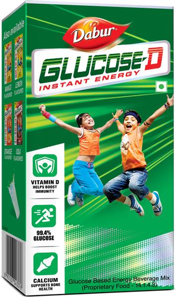 Dabur Glucose D Instant Energy Drink (Carton Powder) Energy Drink
