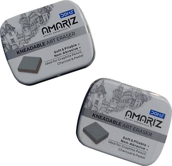 DOMS Amariz Kneadable Art Eraser Pack of 2 Non-Toxic Eraser