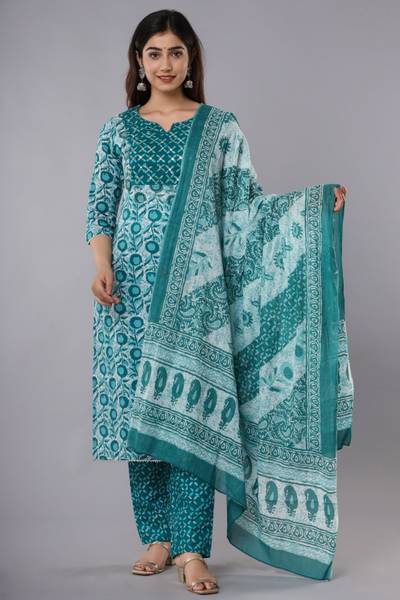 Veny Women Kurta Pant Dupatta Set
