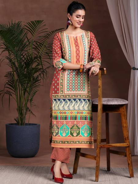 LIBAS Women Kurta Pant Set