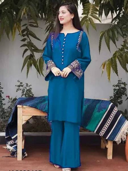 NKRM Women Kurta Palazzo Set