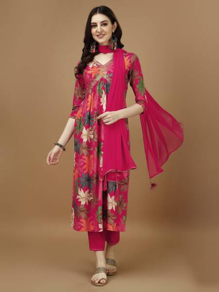 berrylicious Women Kurta Pant Dupatta Set