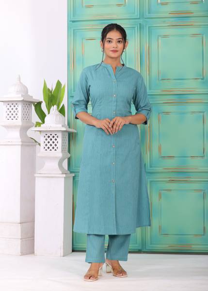 HosueOfCommen Women Kurta Pant Set