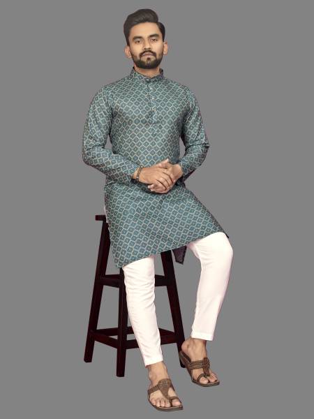 CELLUX Men Kurta Pyjama Set