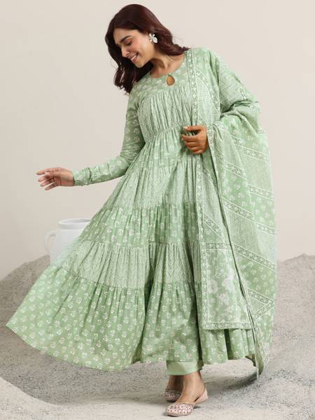 LIBAS Women Kurta Dupatta Set
