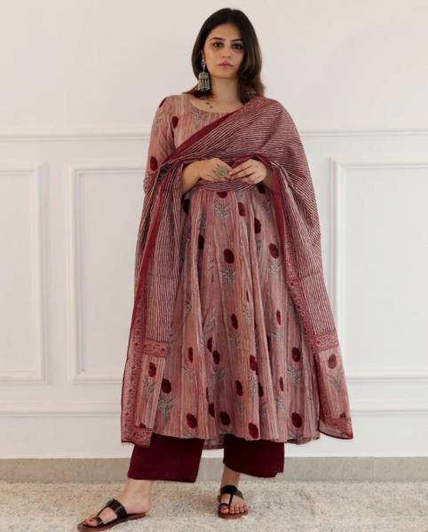 Klosia Women Kurta Palazzo Dupatta Set