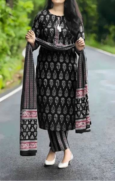 KEVAY Women Kurti Pant Dupatta Set