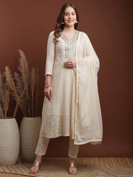 berrylicious Women Kurta Pant Dupatta Set