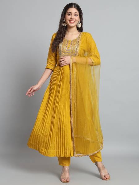 THE52 Women Kurta Pant Dupatta Set