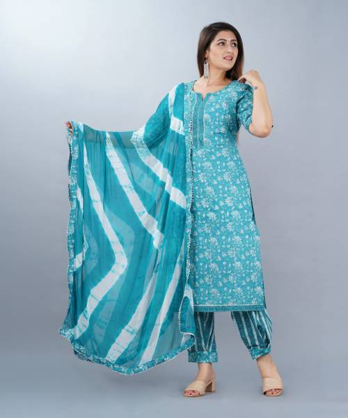 Divastri Women Kurta Pant Dupatta Set