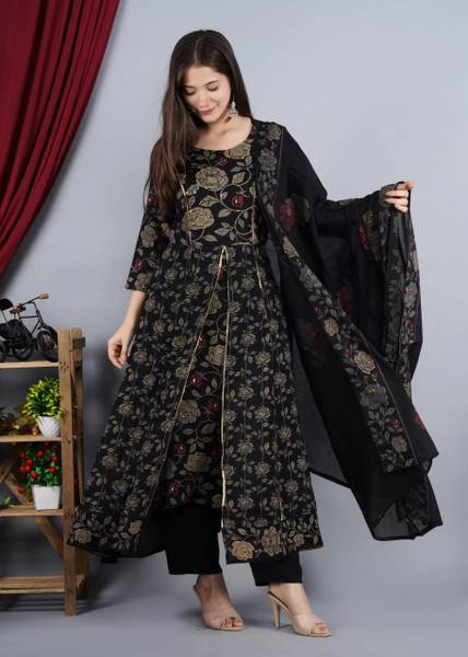 zivnia Women Kurta Pant Dupatta Set