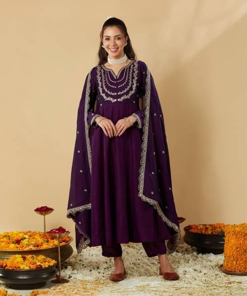 MOKOSH Women Kurta Pant Dupatta Set