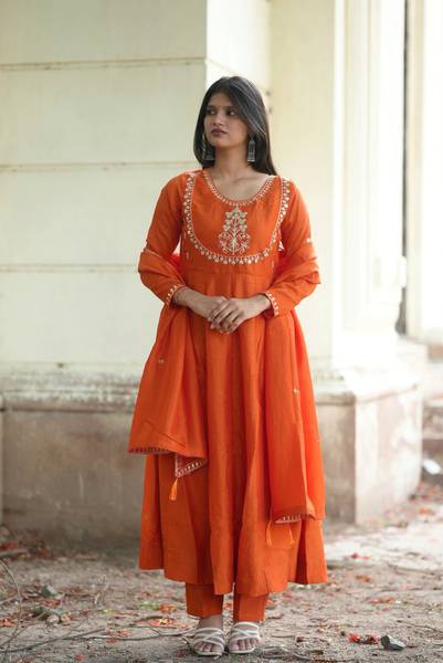 MOKOSH Women Kurta Pant Dupatta Set