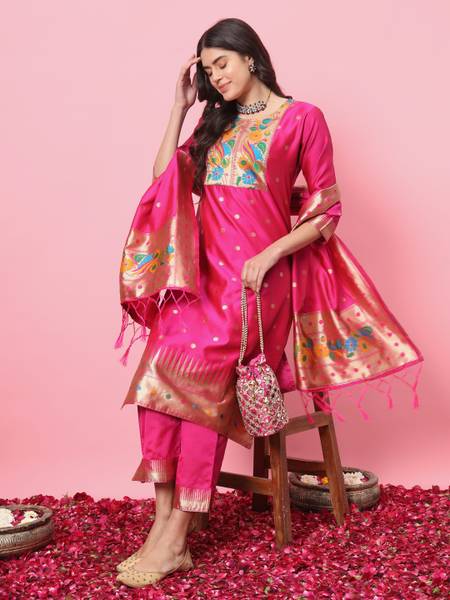 VredeVogel Women Kurta Pant Set